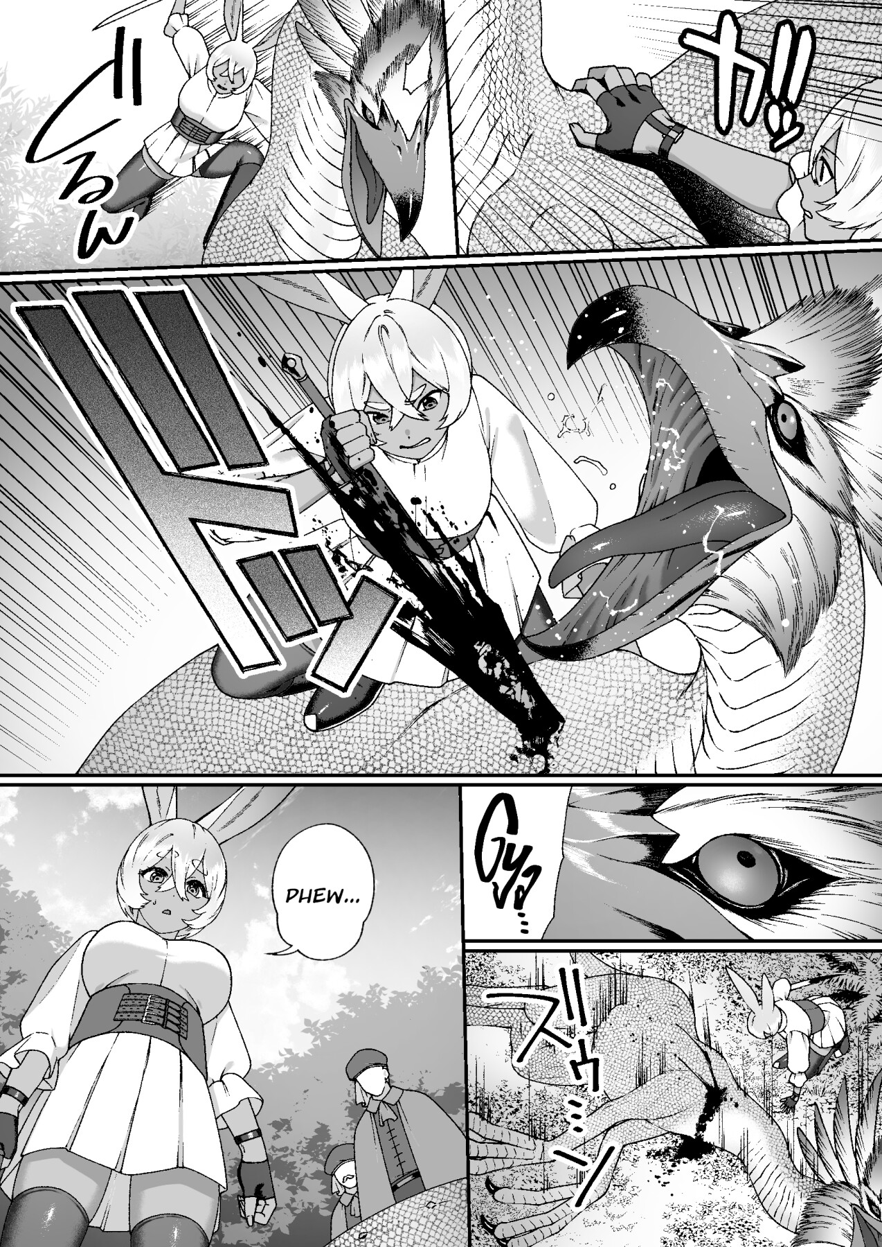 Hentai Manga Comic-Monster Masseuse-Read-4